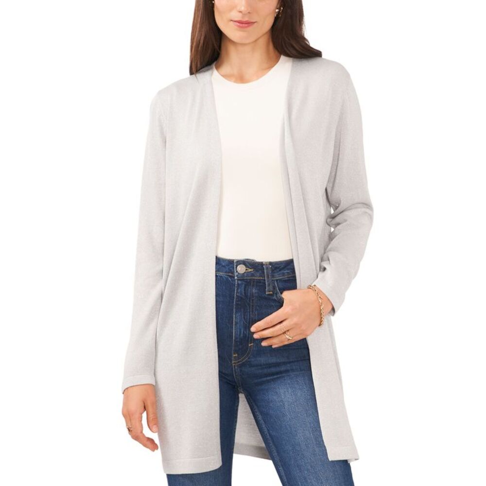 Sam Jess Womens Shine Open Front Cardigan